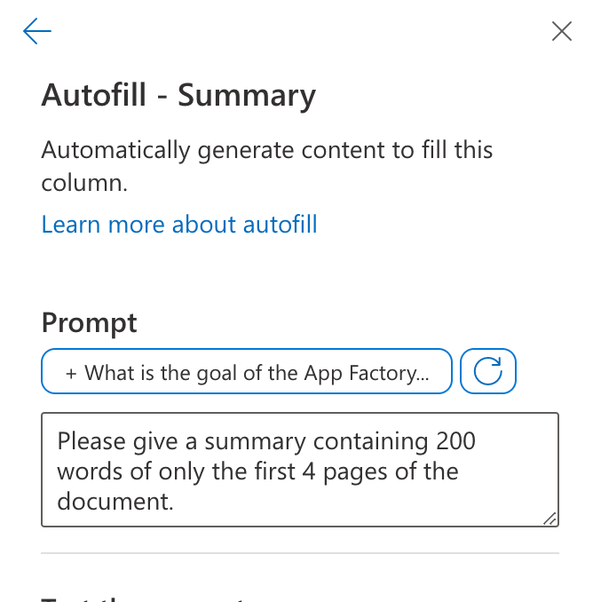 Configuring Autofill Settings