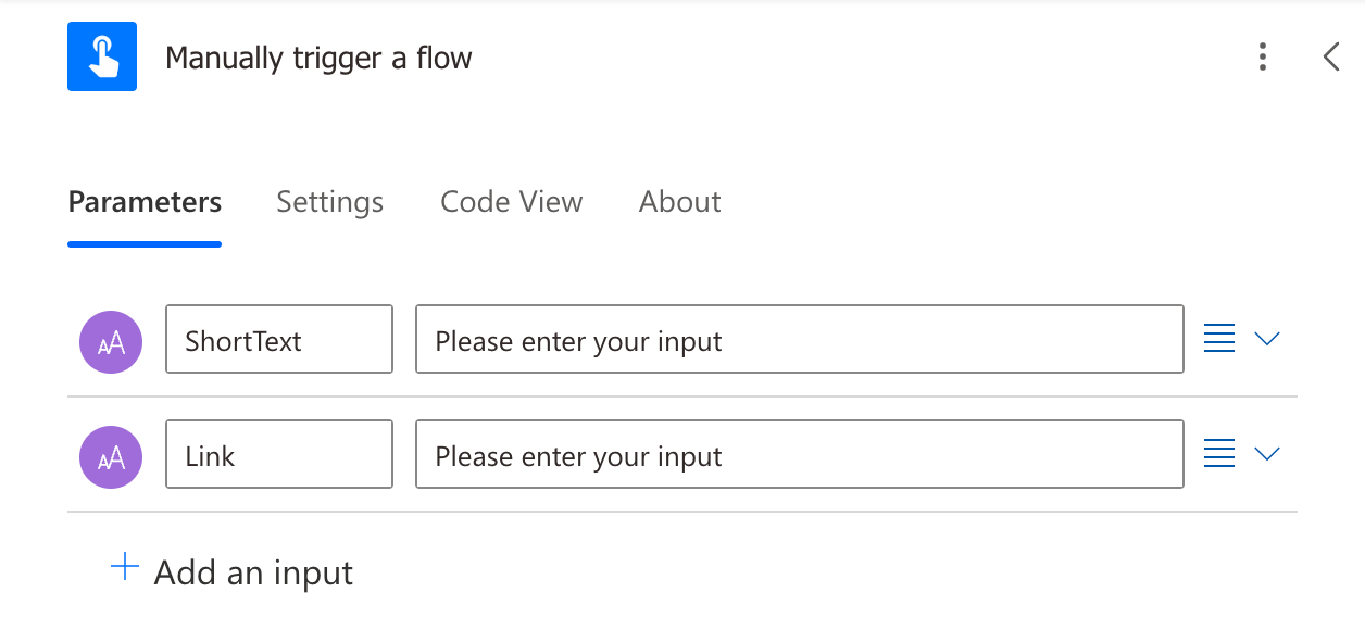 Manual trigger for Threads post