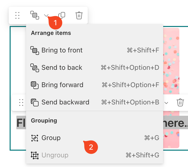 Group web parts into a single unit